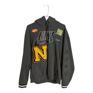 NIKE SPORTSWEAR ELEMENT HEAVYWEIGHT GRAY HOODIE MEN'S SZ M DC2722